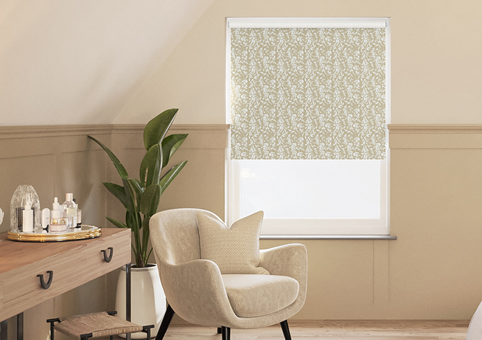 Hanging Greenery, Gold Touch - Twist&Fit Roller Blind - Image 3